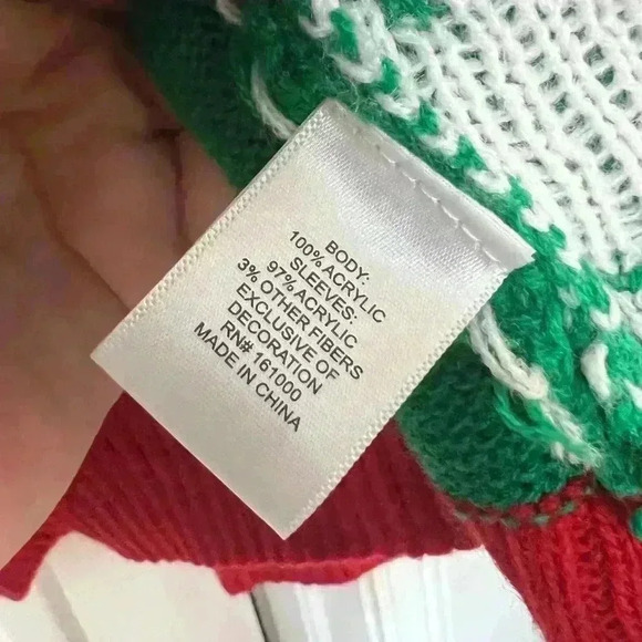 Ugly Holiday Hype Beerdolph Christmas Sweater - Adult XXL - Picture 7 of 9